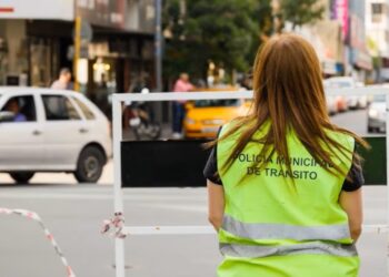 Corte de tránsito por obras de Aguas Cordobesas