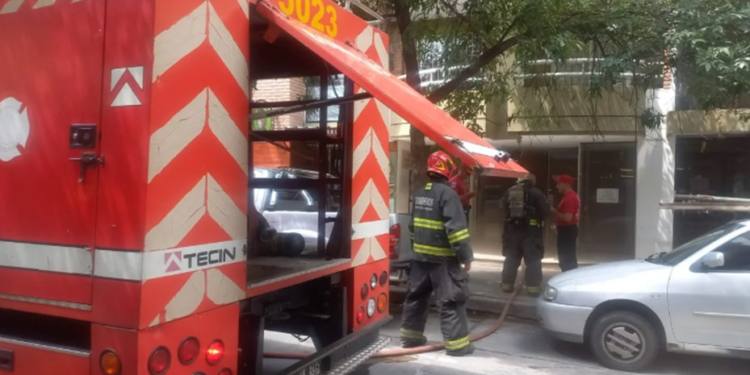 Un incendio se originó en Nueva Córdoba y fue controlado