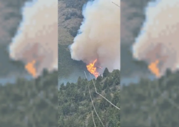 Un hombre admitió haber iniciado el incendio en el cerro Meta