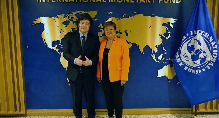 Milei se reúne hoy con Kristalina Georgieva
