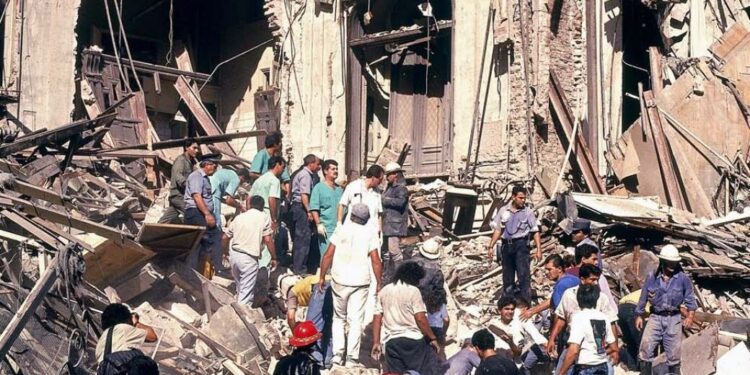 Se cumplen 33 años del atentado contra la Embajada de Israel en Argentina