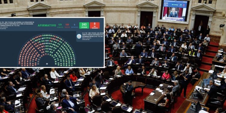 Diputados aprobó el DNU del acuerdo con el FMI