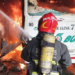 Se registró un incendio en un taller de la empresa Fonobus