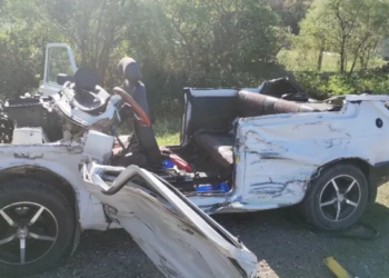 Accidente en Ruta 158: un hombre murió y dos personas resultaron heridas