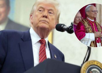 Donald Trump felicitó al nuevo Papa León XIV