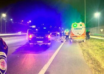 Un motociclista falleció tras chocar contra un camión en Circunvalación