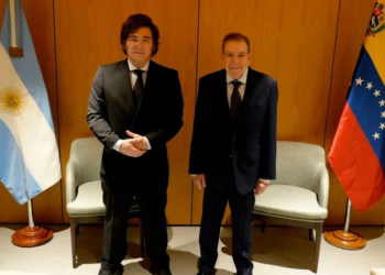 Milei se reunió con González Urrutia en Madrid