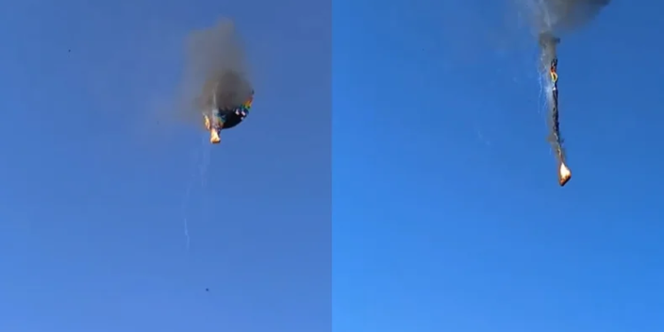 Tragedia aérea en Brasil: se incendió un globo aerostático y murieron ocho personas