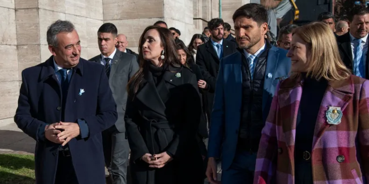 Desde Rosario, Villarruel le envió un mensaje a Milei: "No hay otro lugar para estar"