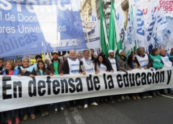 Marcha federal universitaria y paro de 48 horas