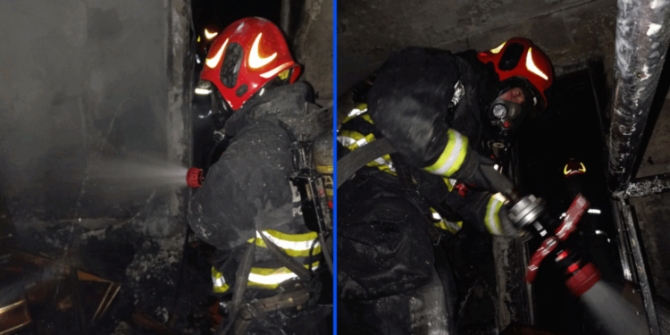 Evacuaron a 50 personas, tras el incendio de un departamento en Alta Córdoba