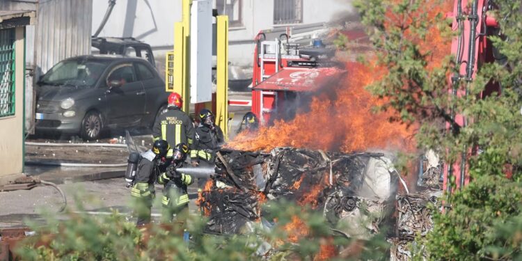 Explotó una estación de servicio en Roma y causó decenas de heridos