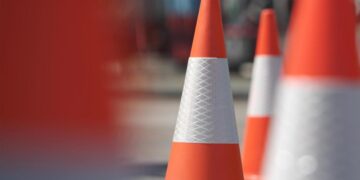 Corte de tránsito en calle Belgrano por obras cloacales