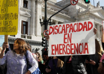 Marchas en el país por el veto a la Emergencia en Discapacidad
