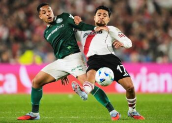 River perdió con Palmeiras por la Copa Libertadores y deberá dar vuelta la serie en San Pablo
