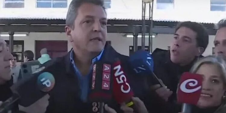 Sergio Massa votó en Tigre: "El proceso electoral está funcionando bien"