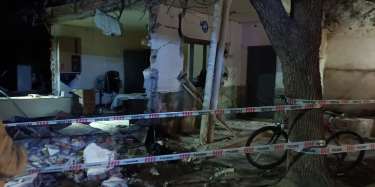 Villa María: un hombre sufrió quemaduras tras la explosión de una garrafa en su vivienda