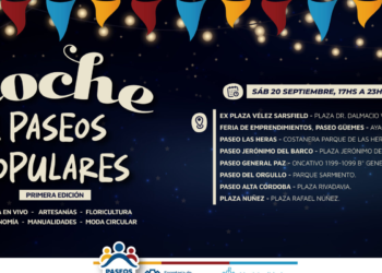 Este sábado llega "La Noche de los Paseos"