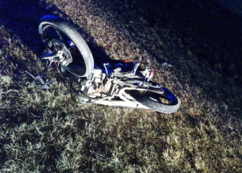 Falleció el motociclista que se estrelló contra un patrullero en la Ruta 13