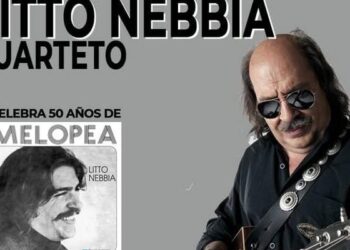 Litto Nebbia, una leyenda de la música nacional, actuará en el Teatro Comedia