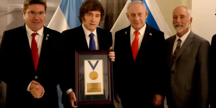 Milei y Netanyahu debatieron sobre la situación de los rehenes en Gaza