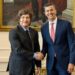 Javier Milei se reunió con Santiago Peña en Paraguay