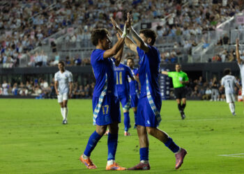 Argentina goleó a Puerto Rico por 6 a 0 en un amistoso internacional