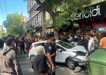 Detuvieron e imputaron al conductor del choque múltiple