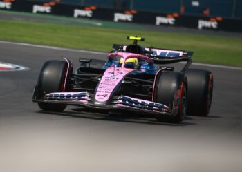 Colapinto cerró noveno en la primera práctica en México