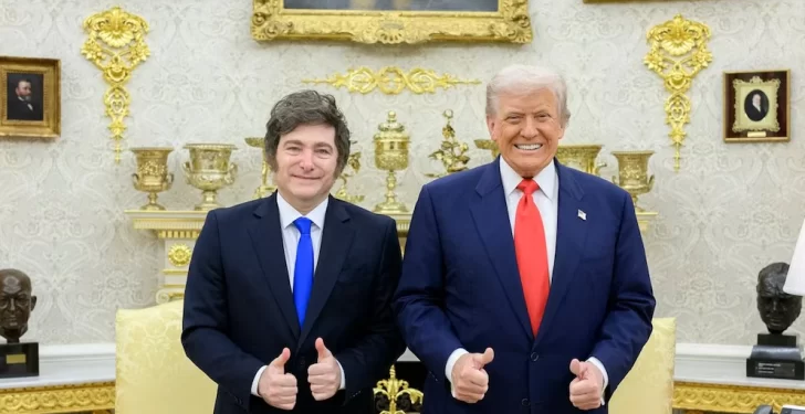 Trump felicitó a Milei: "El pueblo argentino justificó nuestra confianza en él"