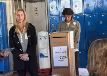 Karina Milei votó y pidió «que sea una jornada tranquila y la gente vaya a votar»