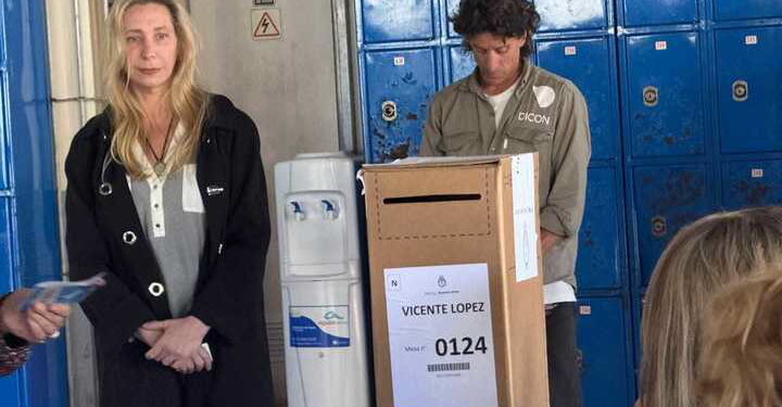 Karina Milei votó y pidió «que sea una jornada tranquila y la gente vaya a votar»