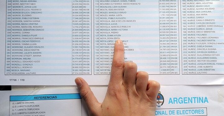 Elecciones 2025: cómo consultar el padrón