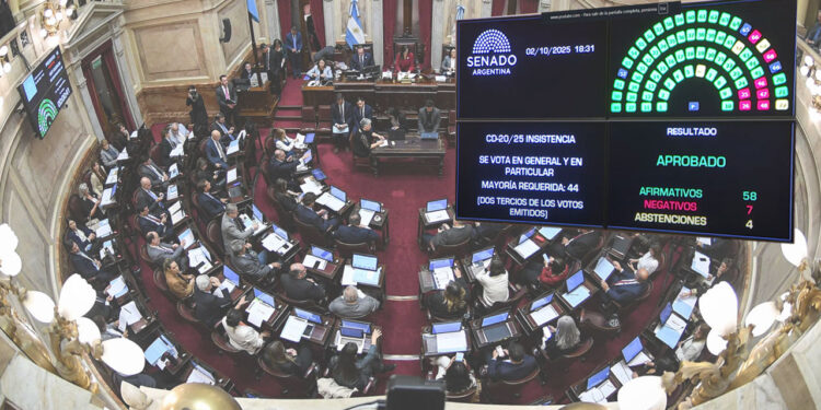 El Senado rechazó los vetos de Milei y convirtió en ley la emergencia pediátrica y el financiamiento universitario