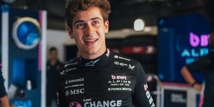 Franco Colapinto confirmado por Alpine para la temporada 2026