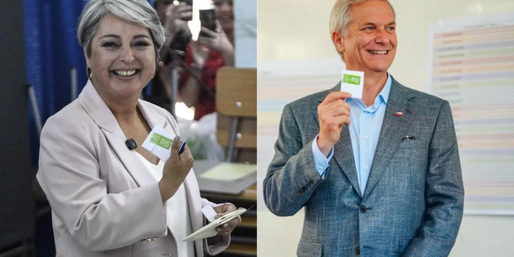 Chile irá a balotaje el 14 de diciembre entre Jeannette Jara y José Antonio Kast