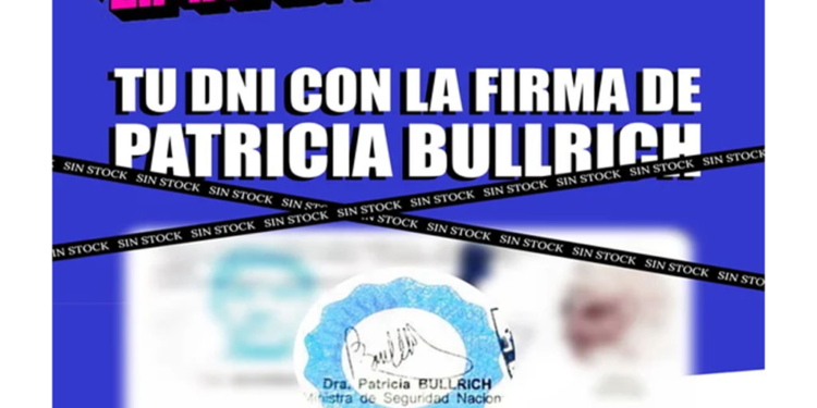 Curioso posteo de Patricia Bullrich sobre los DNI: "No lo pierdas, edición limitadísima"
