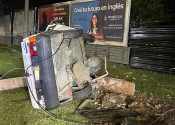 Choque fatal: murió un hombre en avenida La Voz del Interior