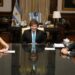 Javier Milei se reúne con la española Isabel Díaz Ayuso en Casa Rosada