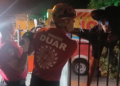 Intentó entrar a una casa en Villa El Libertador y quedó atrapado en la reja