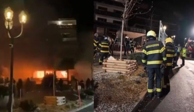 Así comenzó el incendio en un bar de Suiza que dejó decenas de muertos
