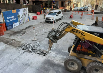 Reactivan las obras en bulevar San Juan y se establece un corte total