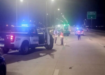 Murió un peatón tras ser embestido en Circunvalación