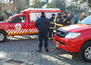 Realizan un simulacro de incendio con cortes parciales en Nueva Córdoba