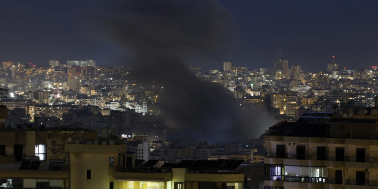 Israel atacó los centros de mando de Hezbollah en Beirut