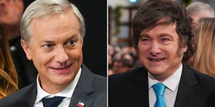 Milei llegó a Chile para asistir a la asunción de José Antonio Kast