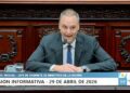 Adorni expone el informe de gestión en el Congreso