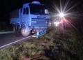 Choque fatal en ruta 35: un hombre murió tras impactar contra un camión