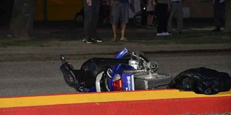 Un joven de 23 años murió en Villa María tras perder el control de su motocicleta