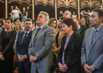 Martín Llaryora participó en la conmemoración del Día del Holocausto